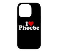 J'adore Heart Phoebe Coque pour iPhone 14 Pro