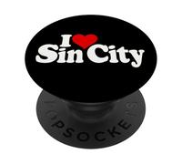 J'adore Heart Sin City Las Vegas Baby PopSockets PopGrip Adhésif