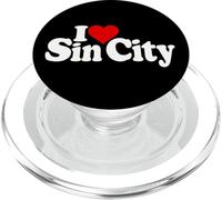 J'adore Heart Sin City Las Vegas Baby PopSockets PopGrip pour MagSafe