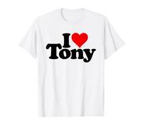 J'adore Heart Tony Anthony T-Shirt Graphique avec Valeur