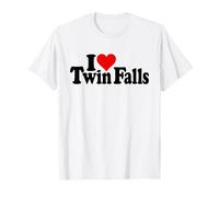 J'adore Heart Twin Falls Idaho T-Shirt