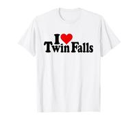 J'adore Heart Twin Falls Idaho T-Shirt