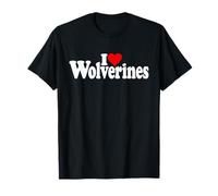 J'adore Heart Wolverines T-Shirt
