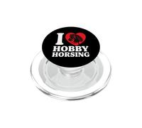 J'adore Hobby Horsing Hobby Horse Lover PopSockets PopGrip pour MagSafe