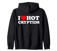 J'adore Hot Cryptids, un monstre drôle, fan de créatures cryptozoologiques Sweat à Capuche