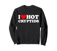 J'adore Hot Cryptids, un monstre drôle, fan de créatures cryptozoologiques Sweatshirt