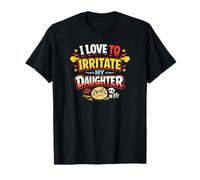 J'adore irriter Mon père drôle de Fille T-Shirt