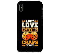 J'adore Jouer au Craps, OK Gambling Coque pour iPhone XS Max
