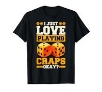 J'adore Jouer au Craps, OK Gambling T-Shirt