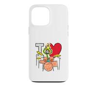 J'adore Jouer de la Batterie Coque pour iPhone 13 Pro Max