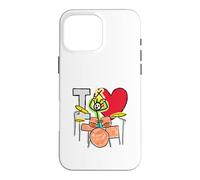 J'adore Jouer de la Batterie Coque pour iPhone 16 Pro Max