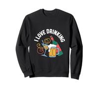 J'adore Joy, passionné de Boissons Sweatshirt
