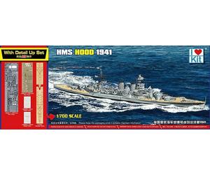 J'adore Kit 65703 - 1:700 Top Grade HMS HOOD 1941 - Neuf