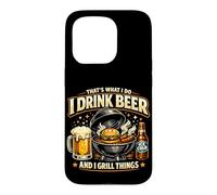 J'adore la bière et Le Barbecue, C'est ma Passion Coque pour iPhone 15 Pro