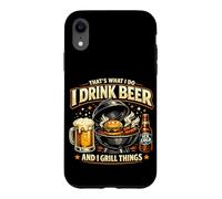 J'adore la bière et Le Barbecue, C'est ma Passion Coque pour iPhone XR