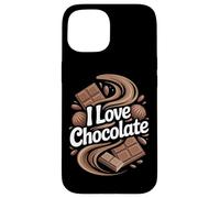 J'adore la décadence sucrée au Chocolat Coque pour iPhone 15