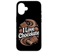 J'adore la décadence sucrée au Chocolat Coque pour iPhone 16