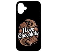 J'adore la décadence sucrée au Chocolat Coque pour iPhone 16 Plus