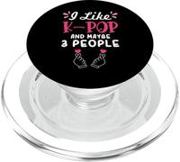 J'adore la K-Pop et Peut-être 3 Personnes PopSockets PopGrip pour MagSafe