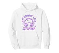 J'adore la Kpop Musique Pop Coréenne Casque K-Pop Mignon Sweat à Capuche