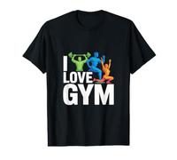 J'adore la Motivation en Salle de Sport T-Shirt Graphique avec Valeur