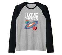 J'adore la Physique Apple Galaxy Science Manche Raglan