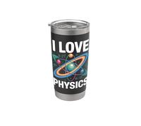 J'adore la physique Cosmic Atom Formula Design Gobelet isotherme en acier inoxydable double paroi