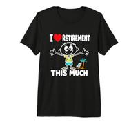J'adore la Retraite, Ces Vacances de Retraite Tellement drôles T-Shirt Haut de Gamme