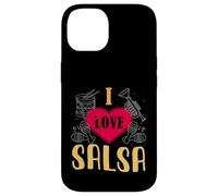 J'adore la Salsa et la Musique Latine est ce qu'il y a de Mieux pour Danser la Salsa Coque pour iPhone 14
