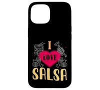 J'adore la Salsa et la Musique Latine est ce qu'il y a de Mieux pour Danser la Salsa Coque pour iPhone 15