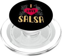 J'adore la Salsa et la Musique Latine est ce qu'il y a de Mieux pour Danser la Salsa PopSockets PopGrip pour MagSafe