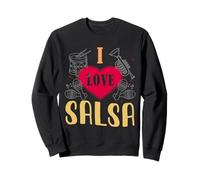 J'adore la Salsa et la Musique Latine est ce qu'il y a de Mieux pour Danser la Salsa Sweatshirt
