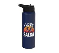 J'adore la salsa, la danse, Groove Passion Stainless Steel Insulated Water Bottle