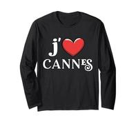 J'adore la Ville de Cannes, en France Manche Longue