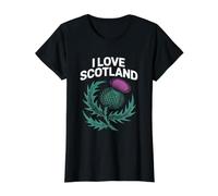 J'adore l'art du Chardon écossais T-Shirt Graphique avec Valeur