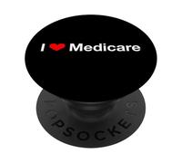 J'adore l'assurance-maladie PopSockets PopGrip Adhésif