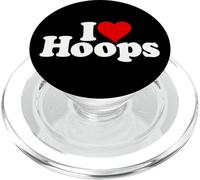 J'adore Le Basket À CERCEAUX en Forme DE CŒUR PopSockets PopGrip pour MagSafe