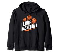 J'adore Le Basket-Ball, Les cerceaux de Sport et l'énergie Sweat à Capuche