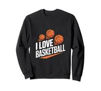J'adore Le Basket-Ball, Les cerceaux de Sport et l'énergie Sweatshirt
