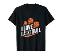 J'adore Le Basket-Ball, Les cerceaux de Sport et l'énergie T-Shirt Graphique avec Valeur