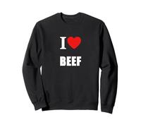 J'adore Le bœuf pour Les mangeurs de Viande, Les Agriculteurs, Les bouchers, Les Amateurs de Steaks Sweatshirt