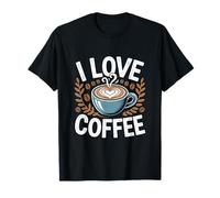J'adore le café, le latte et les haricots T-Shirt