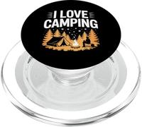 J'adore Le Camping et L'Aventure dans la Nature PopSockets PopGrip pour MagSafe