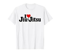 J'adore Le CŒUR, Le JIU-Jitsu, Le JU-Jitsu, Le Jujutsu, Les Arts Martiaux T-Shirt
