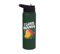 J'adore le délice des amateurs de mangues Stainless Steel Insulated Water Bottle
