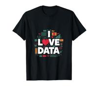 J'adore Le Design pour Les passionnés d'analyse de données T-Shirt Graphique avec Valeur