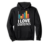 J'adore le design pour les passionnés de statistiques Sweat à Capuche