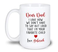 J'Adore Le Fait Qu'On N'Ait Pas Besoin De Le Dire À Voix Haute. Tasse À Thé Durable Mug Drôle Tasse À Café Cadeau Mignon Pour Noël Anniversaire Collègue 330ml