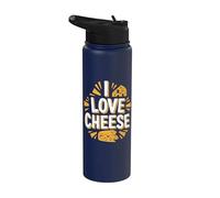 J'adore le fromage Stainless Steel Insulated Water Bottle