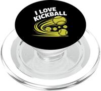 J'adore Le Kickball et Les Amateurs de Sports Amusants PopSockets PopGrip pour MagSafe